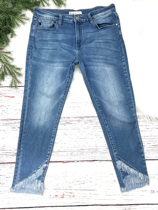 KanCan Denim - 👖|•KANCAN•| Fun Fringe Skinny Cropped Jeans Size 31👖